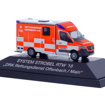 Mercedes-Benz Sprinter System Strobel RTW 2018, DRK - Deutsches Rotes Kreuz, Offenbach am Main - Hessen