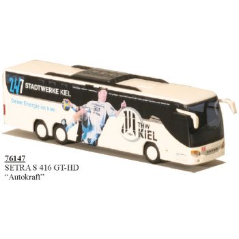 Setra S 416 GT-HD, Autokraft Stadtwerke Kiel - THW Kiel - Handball