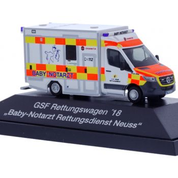 Mercedes-Benz Sprinter GSF RTW 18, Baby - Notarzt Rettungsdienst Neuss, Nordrhein-Westfalen