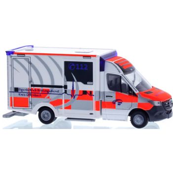 Mercedes-Benz Sprinter Wietmarscher Ambulanzfahrzeug Design-RTW 18, Eigenbetrieb Rettungsdienst Kreis Offenbach / Main, Hessen