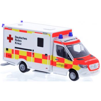 Mercedes-Benz Sprinter Wietmarscher Ambulanzfahrzeug RTW 18, DRK - Deutsches Rotes Kreuz Cloppenburg, Niedersachsen