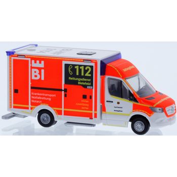 Mercedes-Benz Sprinter Wietmarscher Ambulanzfahrzeug Design RTW 18, Rettungsdienst Bielefeld, Nordrhein-Westfalen