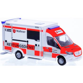 Mercedes-Benz Sprinter Wietmarscher Ambulanzfahrzeug Design RTW 18, Malteser Rettungsdienst - Lahn-Dill-Kreis, Hessen