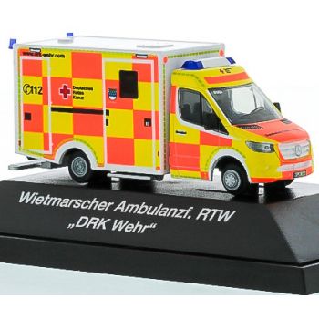 Mercedes-Benz Sprinter Wietmarscher Ambulanzfahrzeug RTW 18, DRK Wehr - Baden-Württemberg, Einsatzserie
