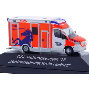Mercedes-Benz Sprinter GSF RTW 18, Rettungsdienst Kreis Herford, Einsatz-Serie