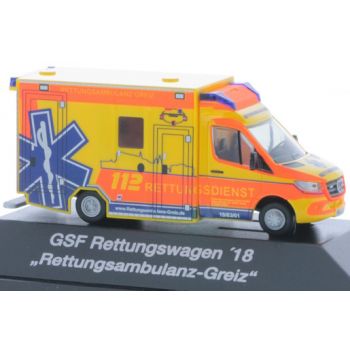 Mercedes-Benz Sprinter GSF RTW 18, Rettungsambulanz Greiz, Österreich