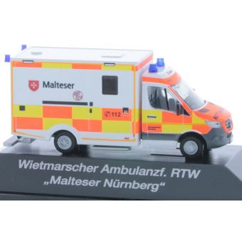 Mercedes-Benz Sprinter Wietmarscher Ambulanzfahrzeug RTW 18, Malteser Nürnberg