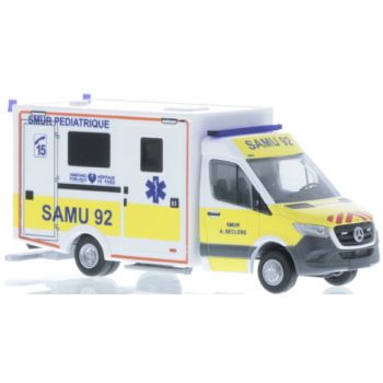 Mercedes-Benz Sprinter Wietmarscher Ambulanz RTW 18, SAMU 92, Frankreich