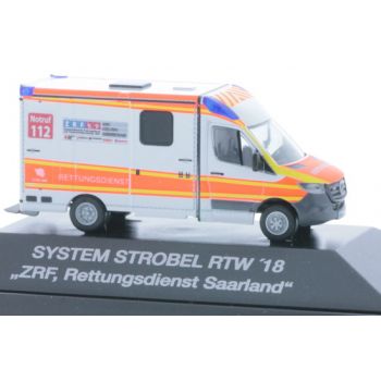 Mercedes-Benz Sprinter Strobel RTW 18, ZRF Rettungsdienst Saarland, Zweckverband für Rettungsdienst und Feuerwehralarmierung in Bexbach