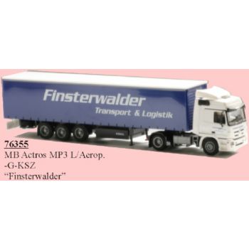 Mercedes-Benz Actros MP3 L/Aerop., Gardinen-Koffersattelzug, Finsterwalder Transport & Logistik, Türkheim Unterallgäu, Bayern