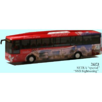 Setra -spezial-, SSB - Stuttgarter Straßenbahnen AG - Sightseeing - Stuttgart Tour, Sie schauen, wir fahren