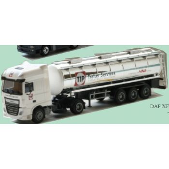 DAF XF SSC/Aerop., (H)Tank-Sattelzug, TIP Trailer Services