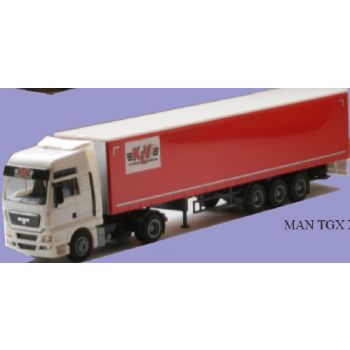 MAN TGX XXL/Aerop., Gardinen-Koffersattelzug, KLV - info@klvrent.de