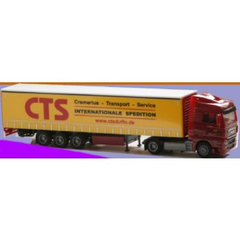 MAN TGX XXL/Aerop., Gardinen-Koffersattelzug, CTS Cremerius - Transport - Service, Internationale Spedition www.ctsduffo.de - Duisburg, NRW