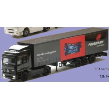 Mercedes-Benz L/Aerop., Gardinen-Koffersattelzug, Mercedes-Benz Powertrain - Getriebe aus Gaggenau