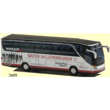 Setra S415 HD, Omnibus, BAYER 04 Leverkusen - werkself - TelDaFax ENERGY