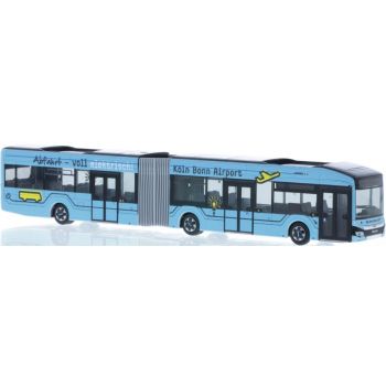 MAN Lion's City E 18 18, Köln-Bonn Airport, Abfahrt - voll elektrisch! - Köln Bonn Airport