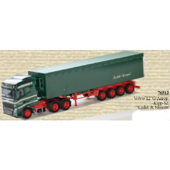 Volvo 12 G/Aerop., Kipp-Sattelzug, Kudsk & Nissum, Vojens - Dänemark