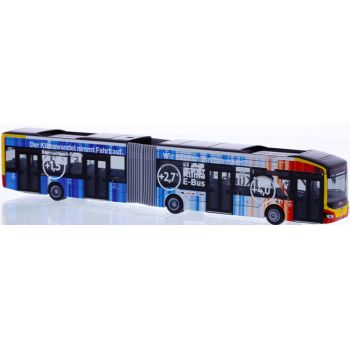 MAN Lion's City 18 18E, Stadtwerke Tübingen - Klima E-Bus, Der Klimawandel nimmt Fahrt auf. Wir können ihn bremsen! - Baden-Württemberg