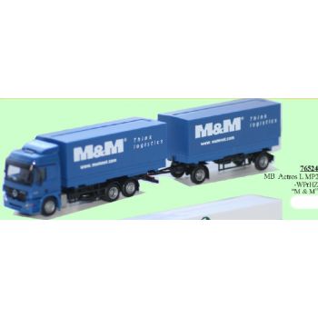 Mercedes-Benz Actros L MP2, Wechselpritschen-Hängerzug, M&M Militzer&Münch Think logistics - www.mumnet.com - Sitz St. Gallen, Schweiz