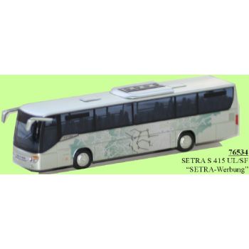 Setra S415 UL/SF, Omnibus mit Setra-Werbung