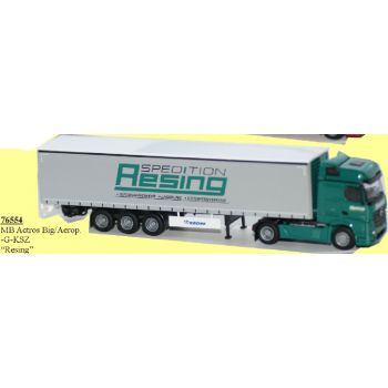 Mercedes-Benz Actros Big/Aerop., Gardinen-Koffersattelzug, Spedition Resing, Güternahverkehr Lagerung Güterfernverkehr, Gescher - Nordrhein-Westfalen