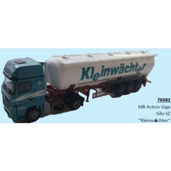 Mercedes-Benz Actros Giga, Silo-Sattelzug, Kleinwächter Spedition, Hallenberg - Nordrhein-Westfalen