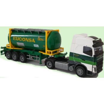 Volvo 12 GL/Aerop., Swapbody-Sattelzug, Euconsa - Spanien