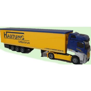 Mercedes-Benz Actros Big/Aerop., Schubboden-Sattelzug, HARTUNG Spedition Group AG, Berlin