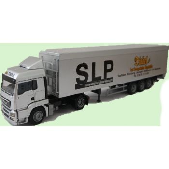 MAN TGS Schubboden-Sattelzug, SLP - Schwäbische Landprodukte GmbH - Dinkel, Tapfheim-Erlingshofen - Bayern