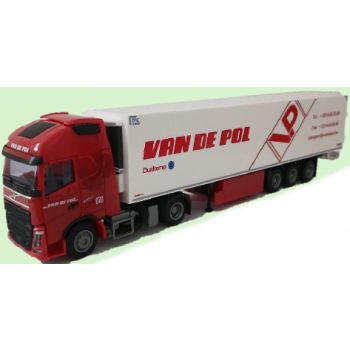 Volvo 12 XL/Aerop., Kühl-Koffersattelzug, Van de Pol, Niederlande