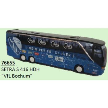 Setra S 416 HDH Omnibus, VfL Bochum Mannschaftsbus - Mein Revier ist Hier, DWS