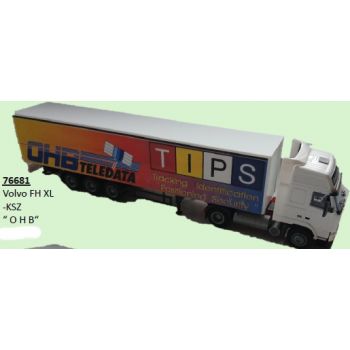 Volvo FH XL, Koffersattelzug, OHB Teledata Tipps