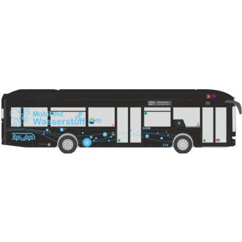 Solaris Urbino 12 19 Hydrogen, Rurtalbus - Mobil mit Wasserstoff, Busverkehrsgesellschaft in Düren, Nordrhein-Westfalen