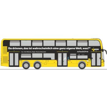 Alexander Dennis Enviro 500, Doppelstockomnibus BVG - Berliner Verkehrsbetriebe - Schaubühne, Da drinnen, das ist wahrscheinlich eine ganz eigene Welt