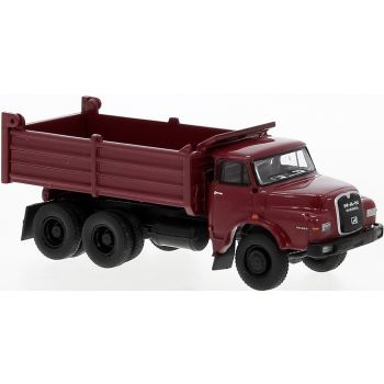 MAN 26.280 DHAK Kipper LKW, rot, Baujahr 1972