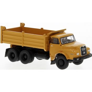 MAN 26.280 DHAK Kipper LKW, orange, Baujahr 1972