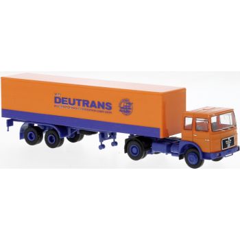 MAN F7 Koffersattelzug, Deutrans, Baujahr 1968