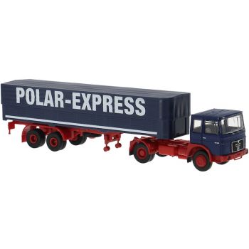 MAN F7 Pritschen-/Planensattelzug, POLAR-EXPRESS, Baujahr 1968