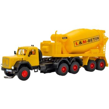 Magirus Deutz 230D 26AK 3Achs Eckhauber Betonmischer-Sattelzug, Basis, Funktionsmodell