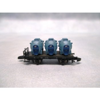 Märklin Insider Jahreswagen 2008, mini-club, Behälter-Tragwagen BT 10 der Deutschen Bundesbahn (DB)