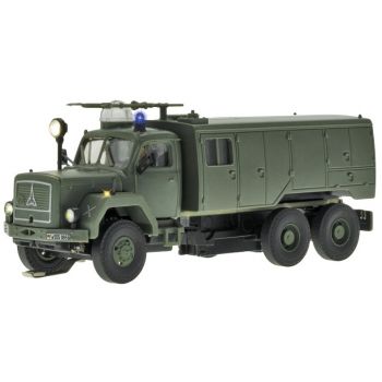 Magirus Feuerwehr 3achs, Militär mit Rundumleuchten, Basis Funktionsmodell CarMotion
