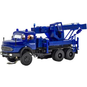 Mercedes-Benz LAK 2624 Rundhauber, 3Achs, THW Bergekran mit Rundumleuchten, Basis, Funktionsmodell