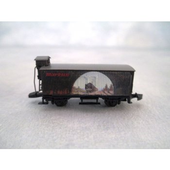 märklin - Sonderwagen zum 8.Modellbahntreff Göppingen 2011, (Gedeckter Güterwagen mit Bremserhaus), verpackt in spezieller Metalldose