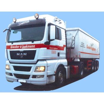 MAN TGX XLX Eckmuldensattelzug, Giesker Laakmann