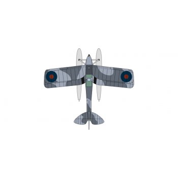 DH Tiger Moth Floatplane Royal Navy T7187 (Oxford)