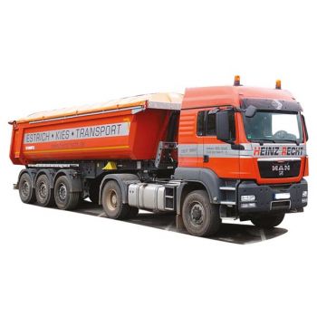 MAN TGS LX - (G)Rundmulden-Kippsattelzug, Heinz Recht