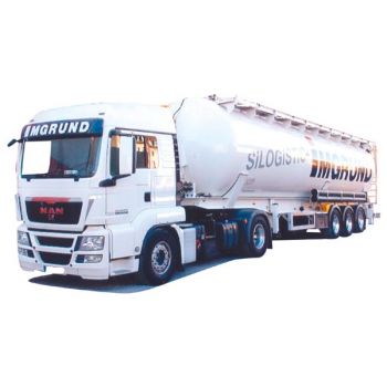 MAN TGS LX - Kippsilo-Sattelzug, Imgrund