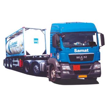MAN TGS LX - 20'Tank-Containersattelzug, Samat