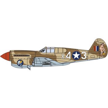 Curtiss P-40F Warhawk - X43 